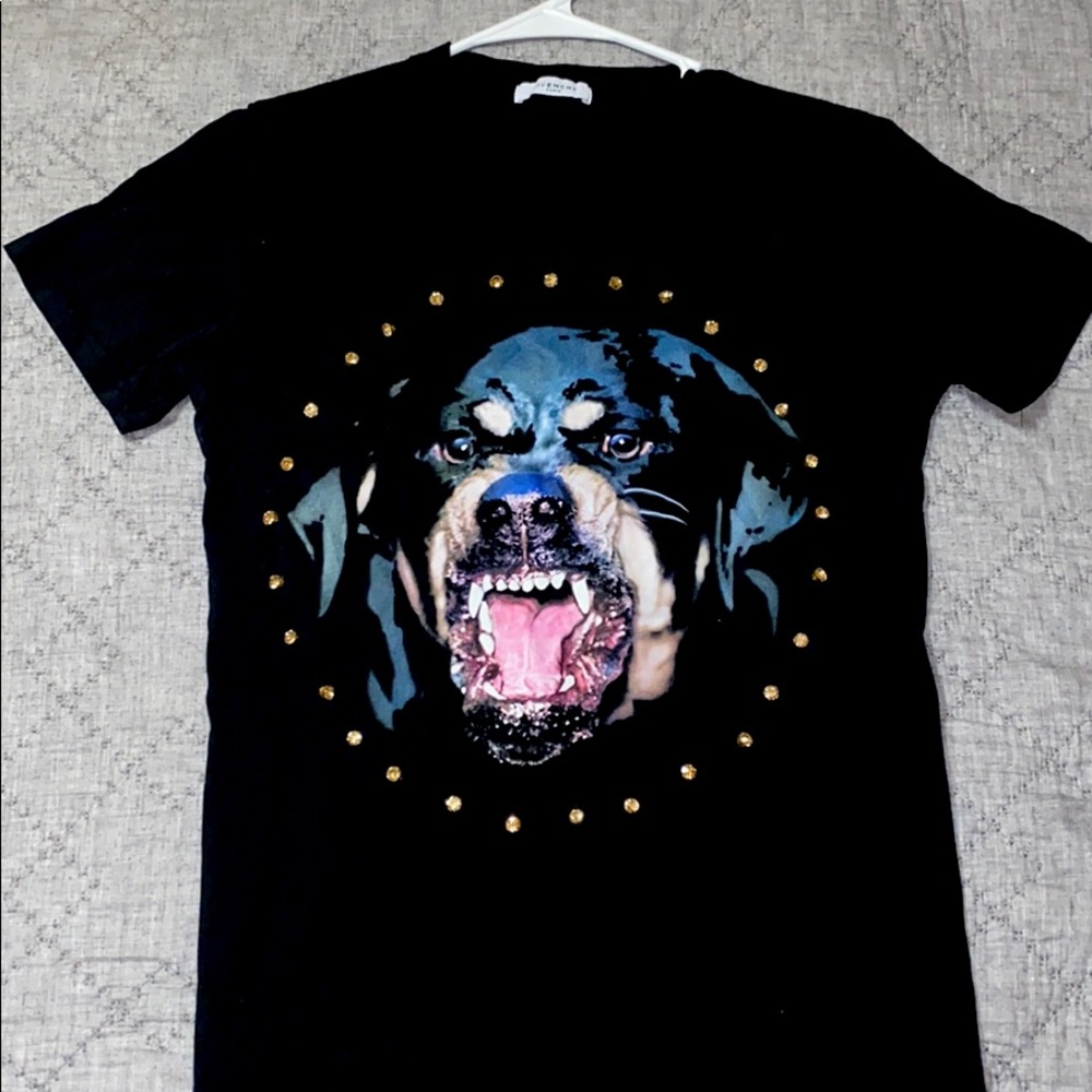 Rottweiler addition Givenchy shirt
